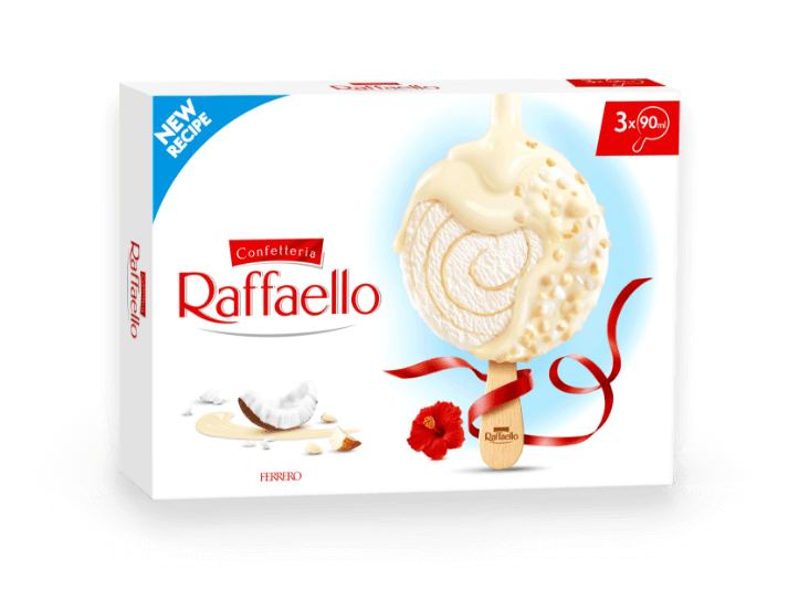 3er-Pack Raffaello Eis