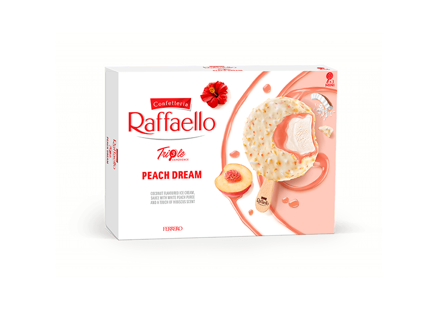 Raffaello Triple Experience Peach Dream Singlepack