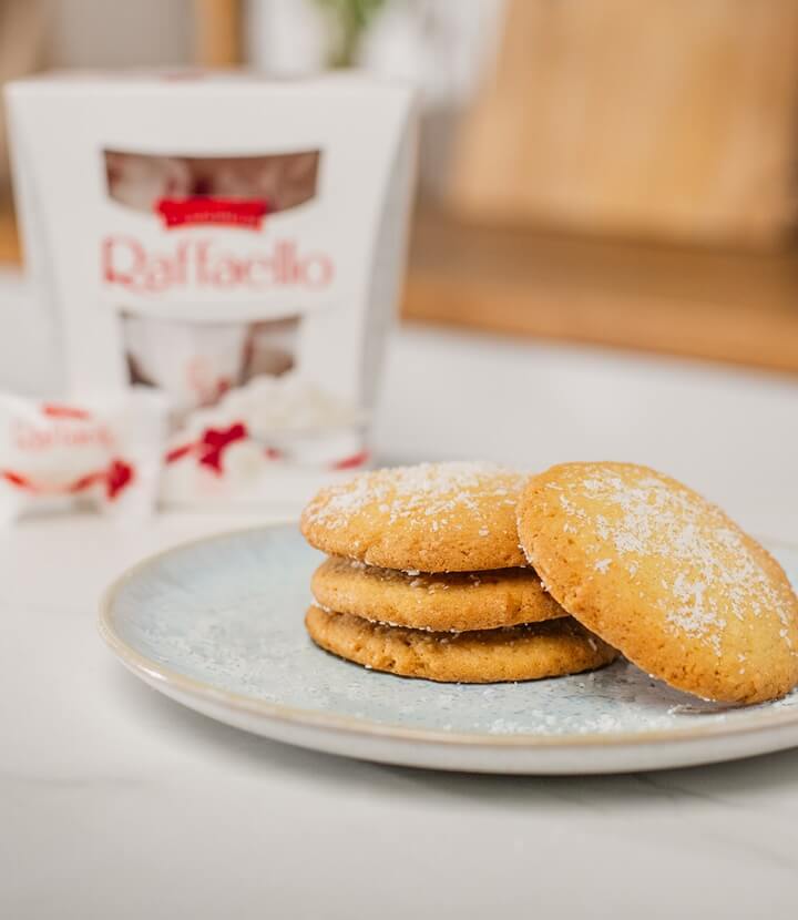 Kokos-Cookies mit Raffaello