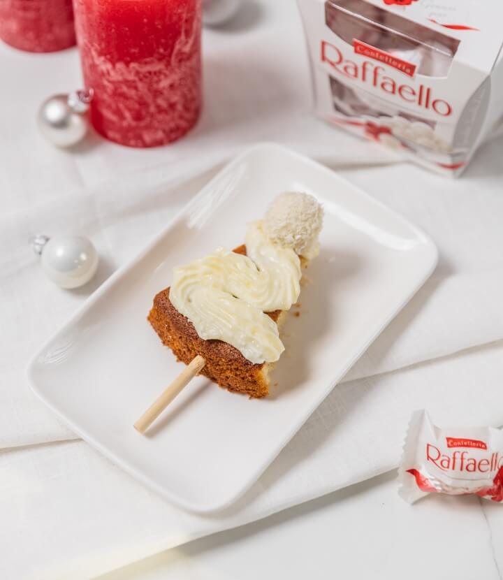 Tannenbaumkuchen mit Raffaello
