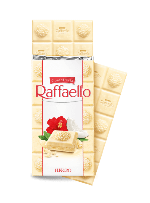 Neue Raffaello Tafel ausgepackt